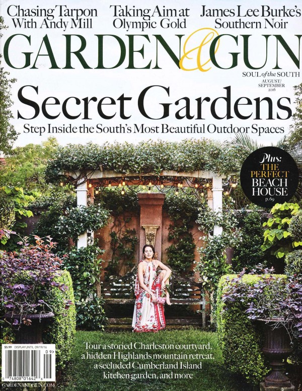 Garden and Gun August Sept 2018